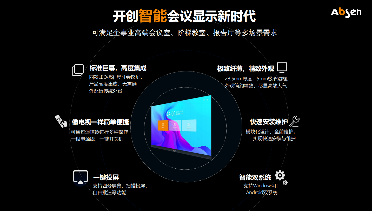 Absenicon 3.0一體機(jī)產(chǎn)品介紹